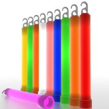 Epsilon 6 Inch Glow Sticks - 10 per pack - Military Grade Burns For 12 hours Perfect for Camping Fishing and Parties Ideal For 4th July and Halloween