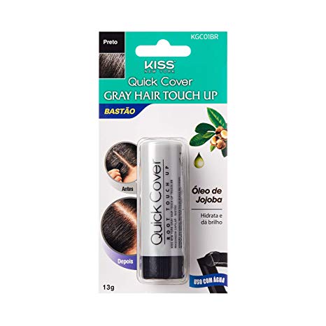 Kiss Trucolor Instant Gray Hair Touch up Stick [ Black ]