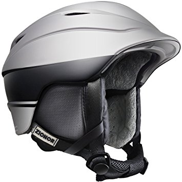 ZIONOR H2 Ski Snowboard Helmet Certified Quality for Men Women with Ventilation Control and Comfortable Liner