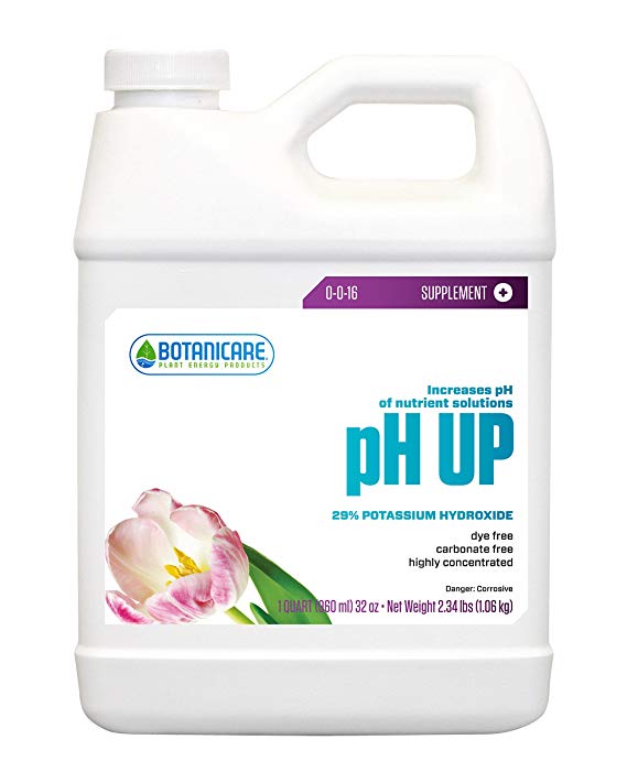 Botanicare pH UP Plant Supplement 0-0-16 Formula, 1-Quart