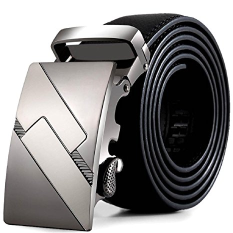 Malloom® Men PU Leather Automatic Buckle Belts Fashion Waist Strap Belt Waistband