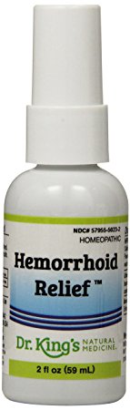 King Bio Natural Medicine Homeopathic Remedies for Hemorrhoid Relief, 2 Fluid Ounce