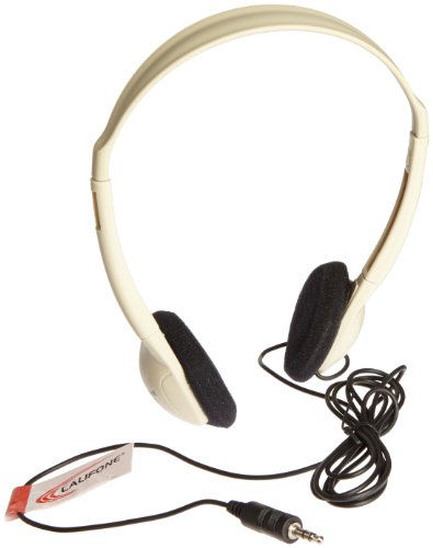 Califone CA-2 Stereo Headphones with Resealable Storage Bag