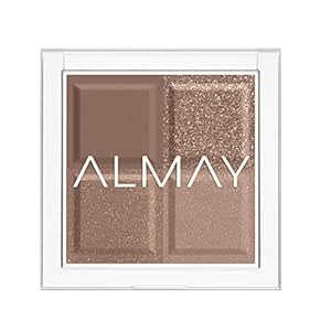 Almay Eyeshadow Palette, Longlasting Eye Makeup, Single Shade Eye Color in Matte, Metallic, Satin and Glitter Finish, Hypoallergenic, 180 Ambition, 0.1 Oz