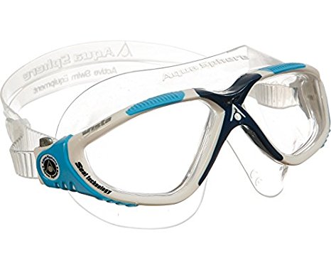 Aqua Sphere Vista Swim Mask Goggle, Made In Italy