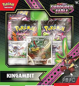 POKEMON TCG: SCARLET AND VIOLET SHROUDED FABLE: KINGAMBIT ILLUSTRATION COLLECTION