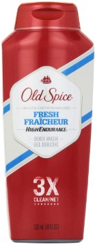 Old Spice High Endurance Body Wash, Fresh, 18 Fl Oz