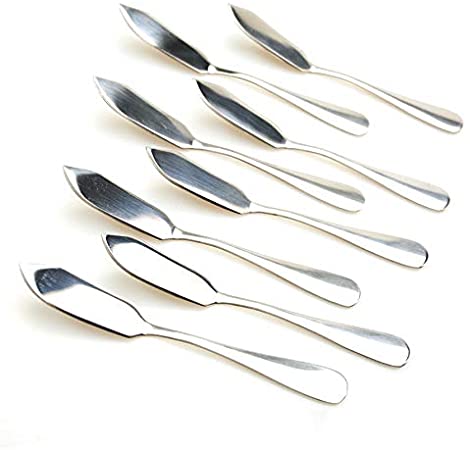 Stainless Steel Butter Knife, Set of 8, Butter Spreader,Serve Your Butter, Breakfast Spreads,Cheese and Condiments