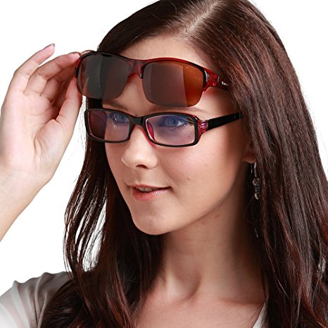 Duco Semi Rimless Sunglasses For Prescription Eyewear Polarized Sunglasses 8953T