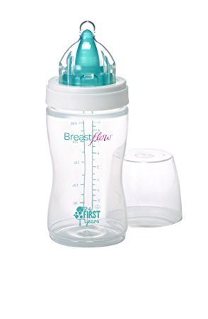 The First Years 1 Pack Breastflow Bottle, 9 Ounce