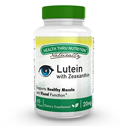 High Potency 20mg Lutein (as Lutemax® 2020) - 60 Mini Softgels