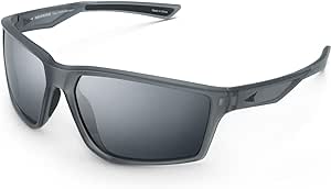 KastKing Osage Polarized Sport Sunglasses for Men and Women, Ideal for Driving Fishing Cycling Running, UV Protection