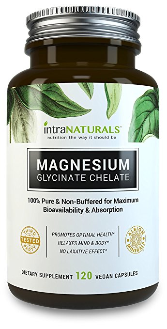 MAGNESIUM GLYCINATE CHELATE 150mg in Vegan Capsules | No Laxative Effect, Bioavailable for Maximum Absorption | The Relaxation Mineral | Relieve Muscle Cramps, Soothe Tension & More