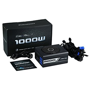 Excelvan ATX Computer Power Supply Desktop PC for Intel AMD PC SATA US (1000W)