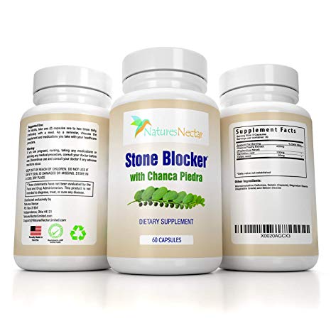 Kidney Stone Dissolver - Stone Breaker for Kidney Stones Made with Chanca Piedra Kidney Stone Crusher Formula for Calcium Oxalate Protection & Gallstones Plus Gallbladder Complete Bile Free Cleanse