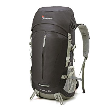 Mountaintop 50 5 Liter Internal Frame Backpack with Rain Cover