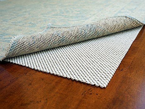 Super Lock Natural by Rug Pad USA, Rubber Non Slip Rug Pads, Gripping Open Weave Rubber Rug Pads (8x10)