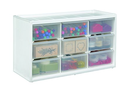 ArtBin Store-In-Drawer Cabinet; White Art Craft Storage, 6809PC