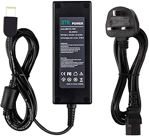 DTK Lenovo Charger 135W AC adapter for Lenovo ThinkPad T440P T450P T460P T470P T540P IdeaPad Gaming 3-15ARH05(82EY) Power Supply for Legion Y520 Y530 Y7000P Lenovo Ideapad Y40 Y50 Y70 Laptop Charger