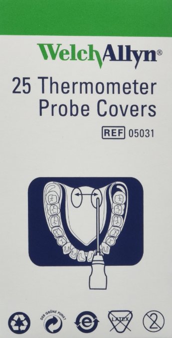 Probe Covers for SureTemp 690 and 692 Thermometers 1,000/Case