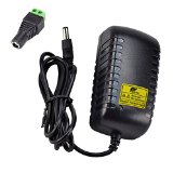 HDS-TEKTM New DC 12V 20A Switching Power Supply Adapter for 110V- 240V AC 5060hz 21mm with DC Connector Gift 1 in Package