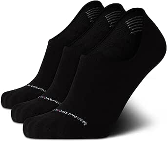 Tommy Hilfiger Men’s Athletic Socks – Cushion No Show Socks (3 Pack)