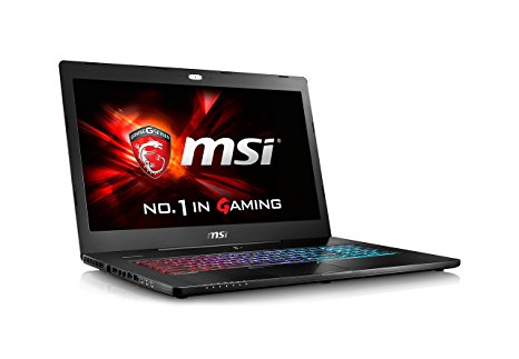 MSI GS72 Stealth-042 17.3" SLIM GAMING LAPTOP NOTEBOOK Geforce GTX 965M i7-6700HQ 16GB 128GB SSD   1TB WIN 10