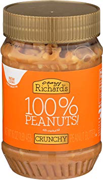 Crazy Richard's 100% Natural Chunky Peanut Butter 16 OZ