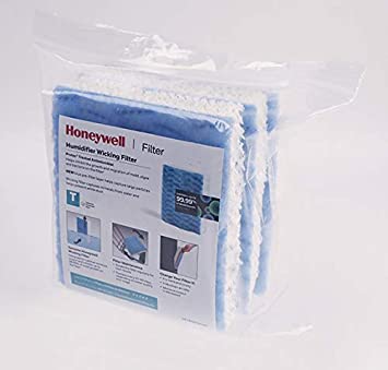 Honeywell Replacement Wicking Filter T, 3 Pack, White