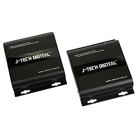 J-Tech Digital HDbitT Series ONE TO MANY CONNECTION HDMI Extender (Ultra HD 4K(Receiver Transmitter))