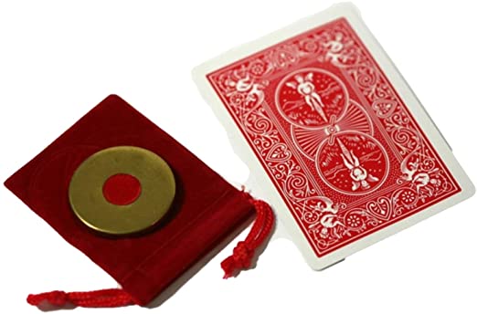 Rock Ridge Magic Ultimate Red Shim Card with Ultimate Lethal Tender - Any Coin Edition