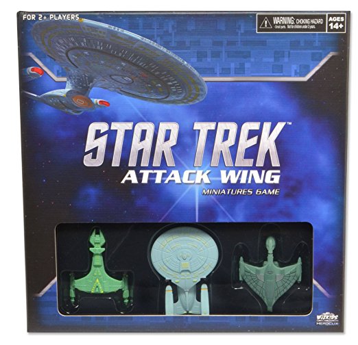 Star Trek Attack Wing Miniatures Game Starter