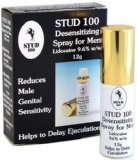 STUD 100 Spray Mens Desensitizing Spray  Net Wt 12 ml with Maximum Lidocaine for Prolonged Intimacy