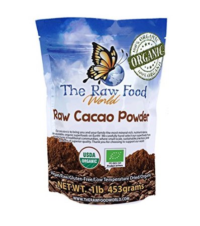 Raw Organic Cacao Powder 16oz The Raw Food World