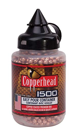 Copperhead BBs, 1500 and 2500 Count