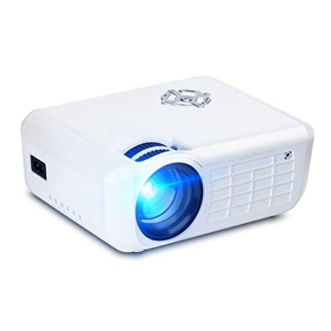 Portable LED Projector, Gobuy Mart 1080P Multimedia Home Theater Video Projector Support HDMI, USB, SD Card, AV for Home Cinema, TV, Laptops with HDMI Cable