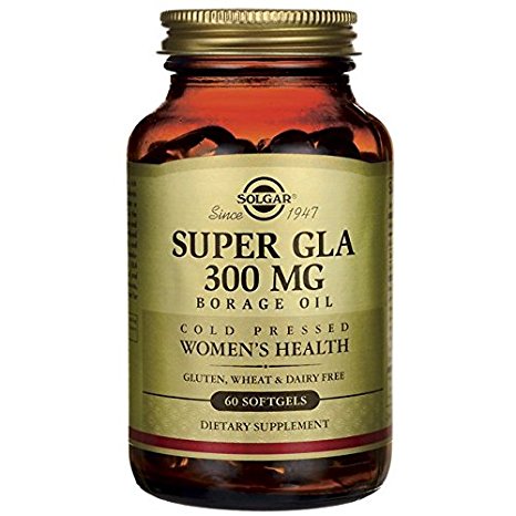 Solgar Super GLA Supplement, 300 mg, 60 Count