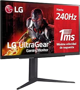 LG MONITOR 27" 27GR83Q-B.AEU Gaming IPS 2560x1440 240Hz 1Ms