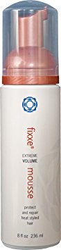 Thermafuse Fixxe Volume Mousse Protect & Repair Heat Styled Hair 8 oz