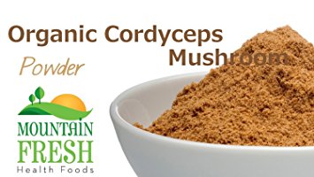 Organic Cordyceps Mushroom Powder - Superfood Supplement 100g FREE UK Delivery