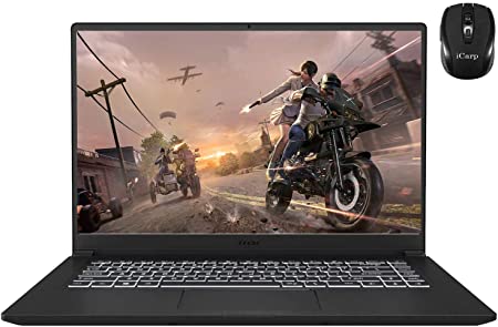 2020 Flagship MSI Modern 15 Business/Gaming Laptop 15.6” FHD IPS 10th Gen Intel 4-Core i5-10210U (&gt;i7-8550U) 8GB RAM 512GB PCIe SSD GeForce MX330 2GB Backlit Win10 Pro   iCarp Wireless Mouse