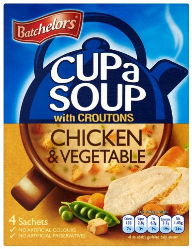 Batchelors Cup a Soup, Chicken and Vegetables with Croutons, 110g