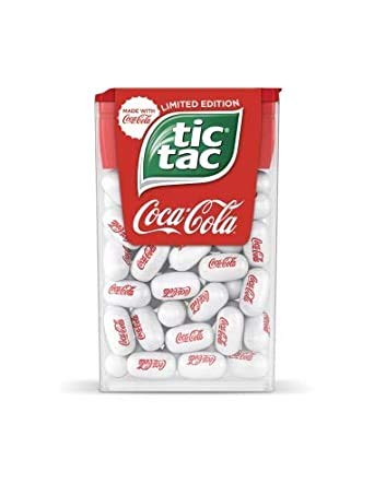 Limited Edition Tic Tac Coca Cola 1oz 12 Count