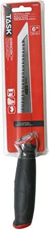 Task Tools T22135 6-Inch Drywall Saw with  Rubber Handle
