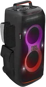 JBL PARTYBOX Club 120 Portable Party Speaker Bundle with gSport Cargo Sleeve (Black)