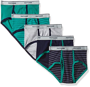 Fruit of the Loom Boys' Fashion Brief (Pack of 5)