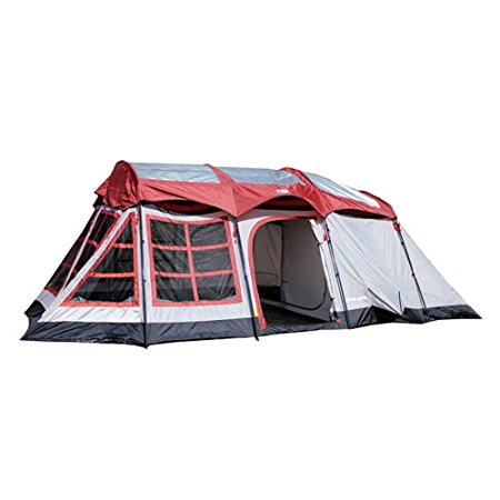 Tahoe Gear Glacier 14 Person 3-Season Family Cabin Camping Tent w/ Rain Fly