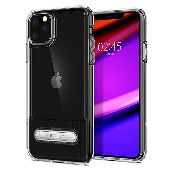 Spigen Slim Armor Essential S Case for The Apple iPhone 11 (Crystal Clear)