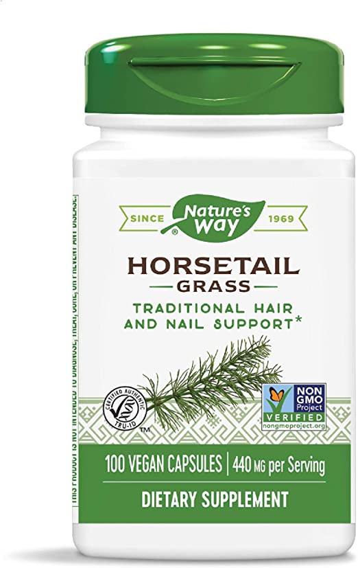 Nature's Way Horsetail Grass, 440 mg, 100 Capsules