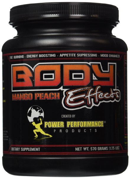 Body Effects - Power Performance Products Body Effects Pre Workout Supplement - the Ultimate Weight Loss, Fat Burning, Energy Boosting, Appetite Suppressing, Mood Enhancing and Muscle-Defining Supplement - Mango Peach